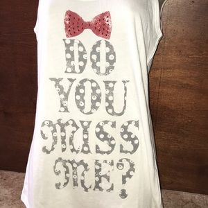 4️⃣ Miss Me Tank Size Small